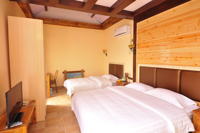 Bedroom 2, Jinan Menglin Grassland Tribe Hotel, Jinan
