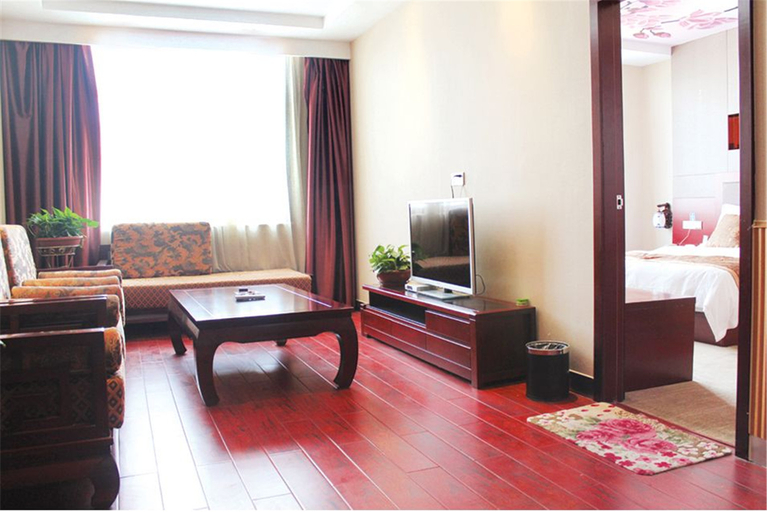 Bedroom, Changchen Hotel, Linyi