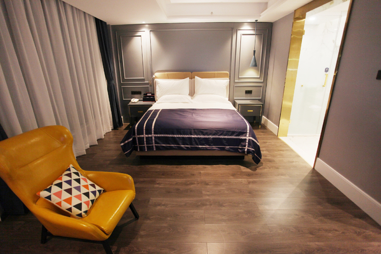 Bedroom 2, Mankali Chengxuan Hotel (Dali Bohai Park High-speed Railway Station), Dali Bai