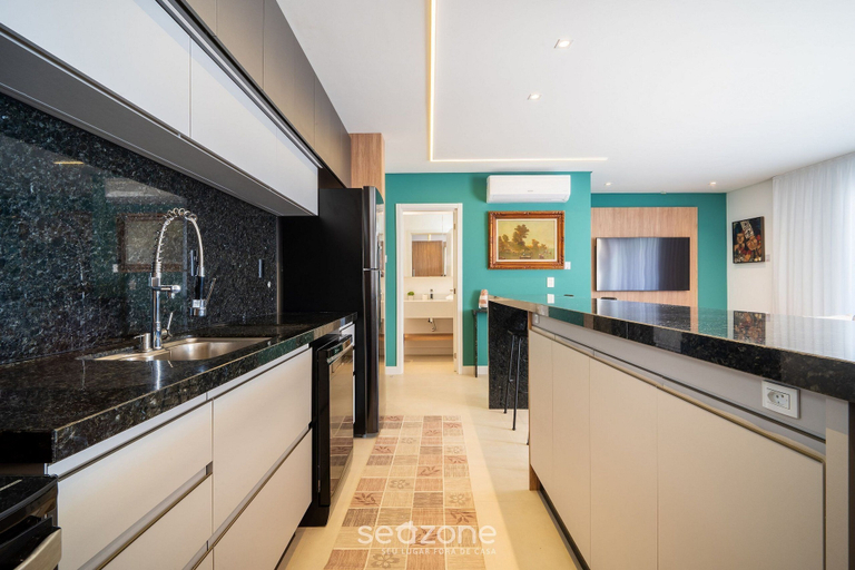 Private kitchen 5, Penthouse With Ocean View Ingleses Mhc0306, Florianopolis