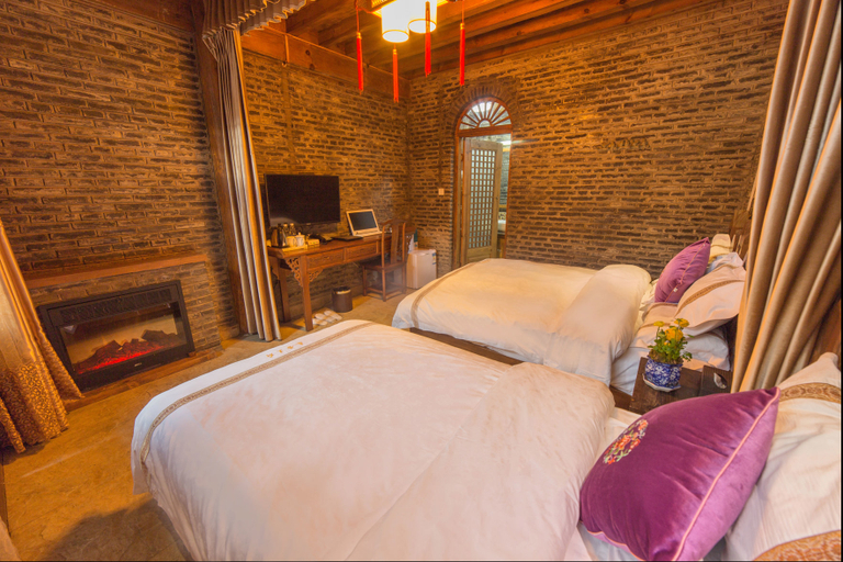 Bedroom, NAXI yage hotel, Lijiang