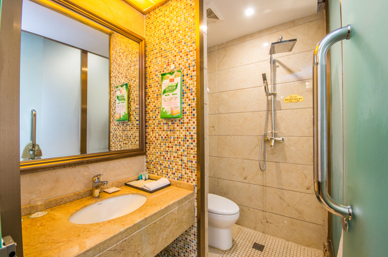 Bathroom 3, Bamboo House, Suining