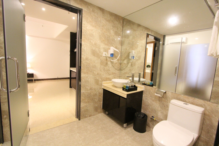 Bathroom 3, Wantong International Apartment Hotel, Foshan