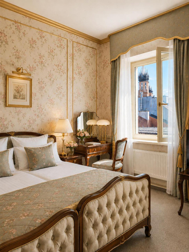 Bedroom 2, Grand Hotel Kraków, Kraków City