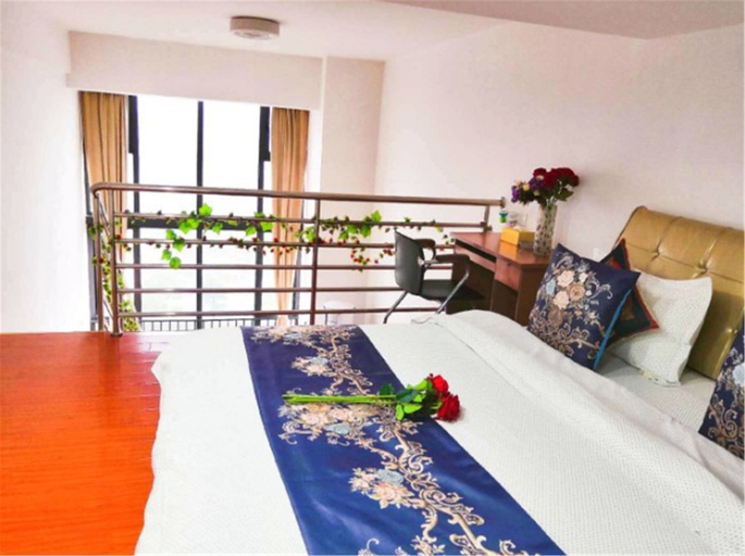 Bedroom 2, Meet Apartment (Dawang Light Rail Station), Zhaoqing
