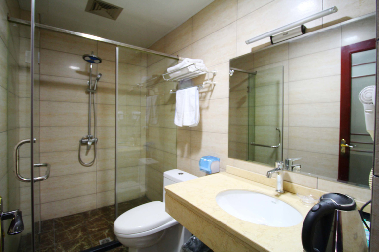 Bathroom, Xiujiang Bandao Hotel, Jiujiang