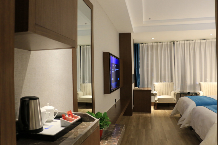 Bedroom, Sanyang Hotel, Xining