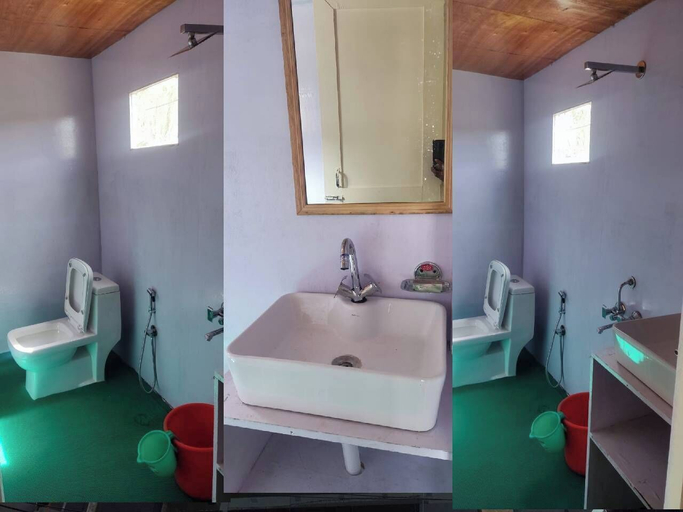 Bathroom, Ecstasy Huts Pangong, Leh