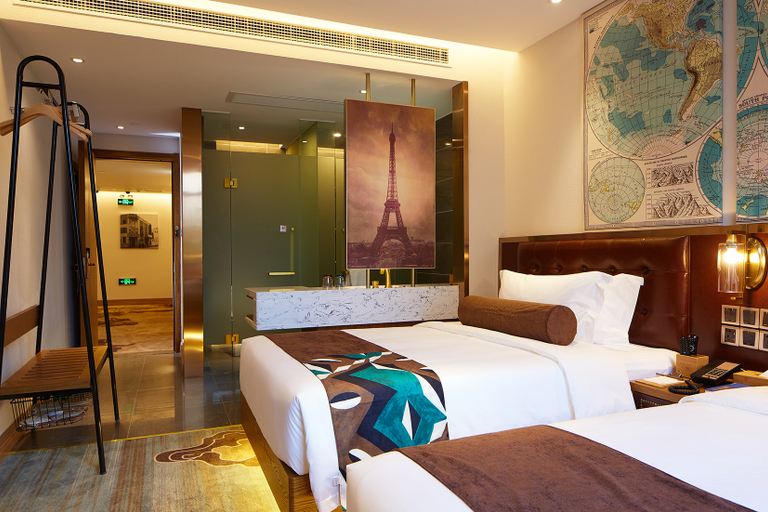 Bedroom 2, James Joyce Coffetel·Shanghai Zhuanqiao Wanda Plaza, Shanghai