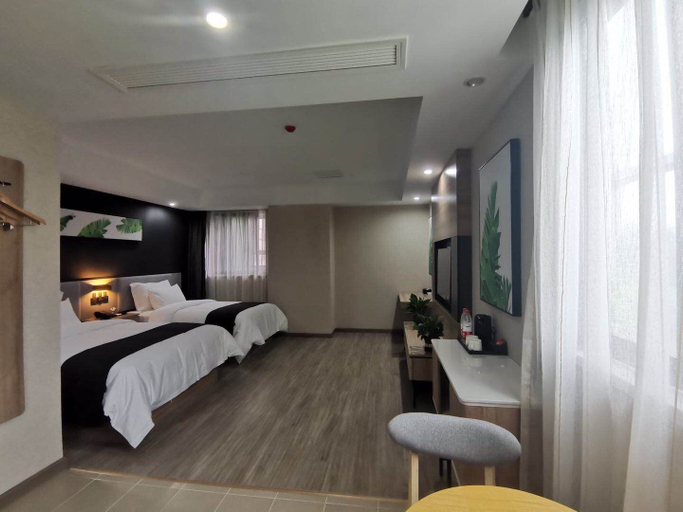 Bedroom 2, Shankee Hotel (Kunshan Leshang City Plaza), Suzhou