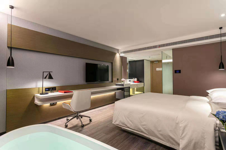 Bedroom 2, Ramada By Wyndham Yangzhou Slender West Lake, Yangzhou