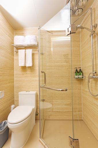 Bathroom 3, Yinchuan Lemon Smart Hotel (Dayuecheng Branch), Yinchuan
