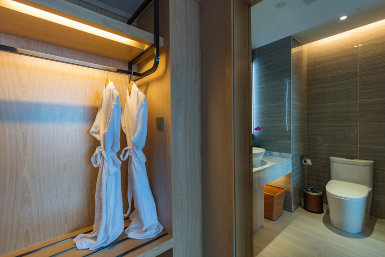 Bathroom, Kade International Hotel(Shijie flagship store), Dongguan