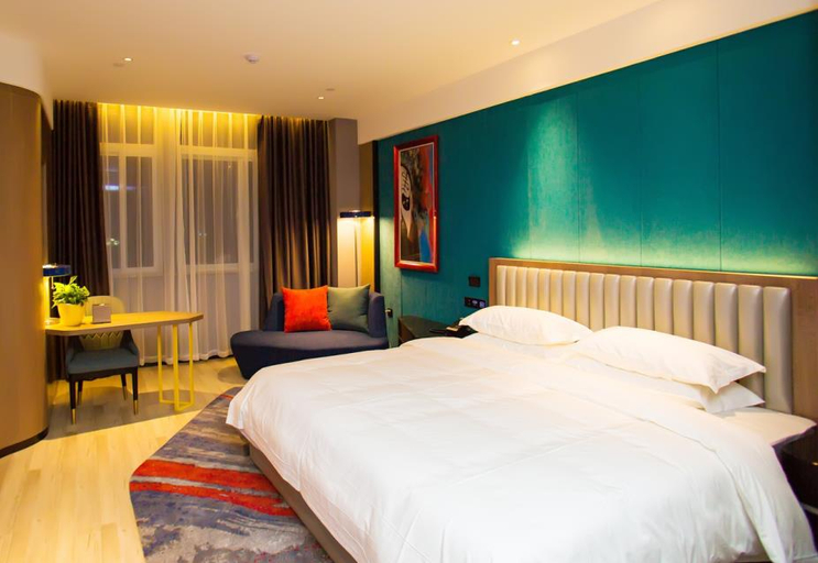 Bedroom 2, Chenxi Hotel (Xuchang Wanda Plaza Xintian 360 Plaza), Xuchang