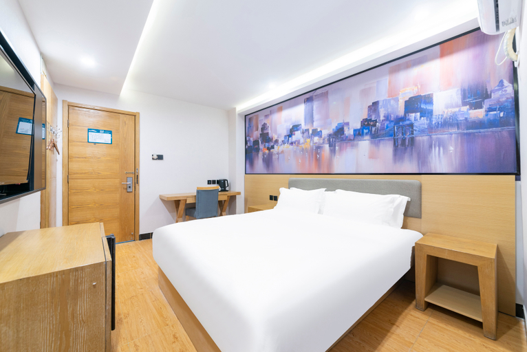 Bedroom 2, Tuke Shanglin Hotel (Jinan Daming Lake Furong Street), Jinan