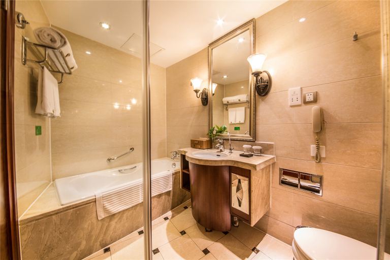 Bathroom 4, Jinghu Hotel, Deyang
