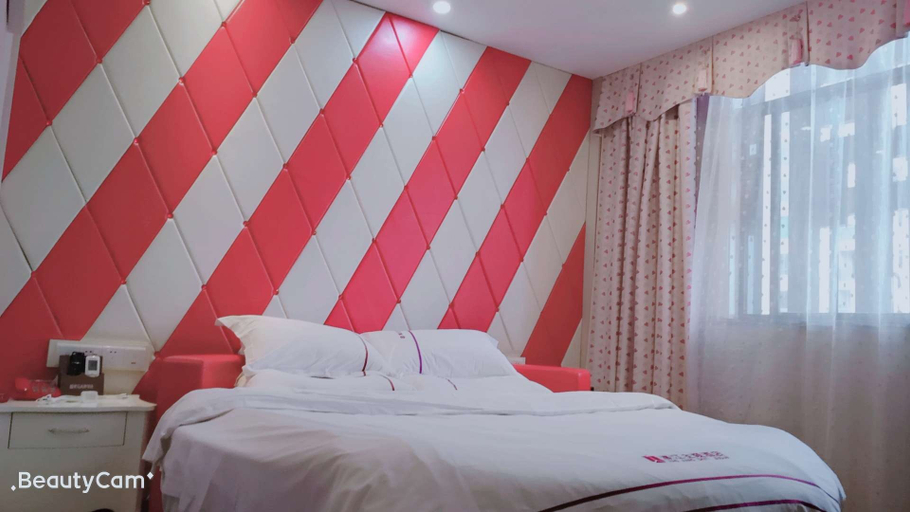 Bedroom 2, Hotel Temático Jishui Haojiang (Filial do Centro Administrativo), Ji'an