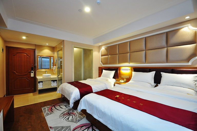 Bedroom 2, Starway Hotel Nanjing Jiangning Economic and Technological Development Zone Jiangjun Avenue, Nanjing