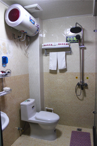 Bathroom 3, Guan Zaihuishou hotel, Langfang