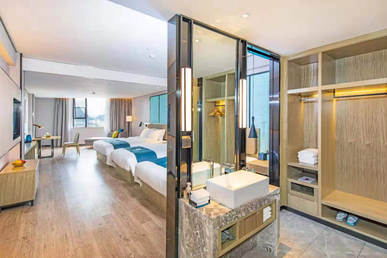 Bedroom 2, Echarm Hotel Guilin Railway Station the MixC, Guilin