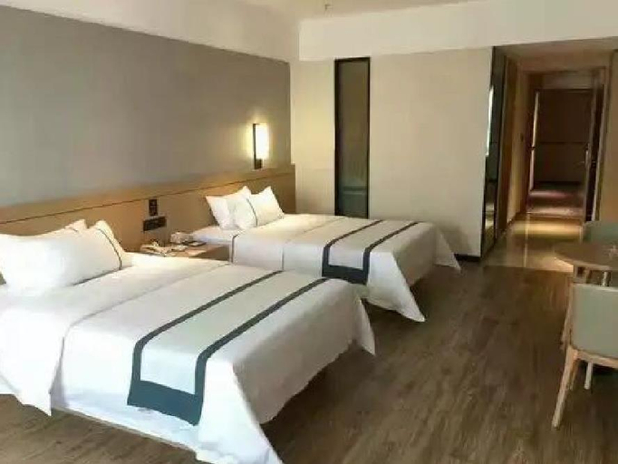 Bedroom 2, City Comfort Inn Hezhou Huangyao, Hezhou