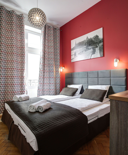 Bedroom, Camera Apartments, Kraków City