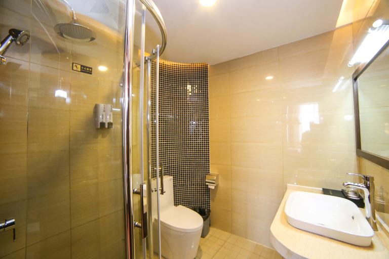 Bathroom 3, Zhongxiang Xiyuan Hotel, Jingmen
