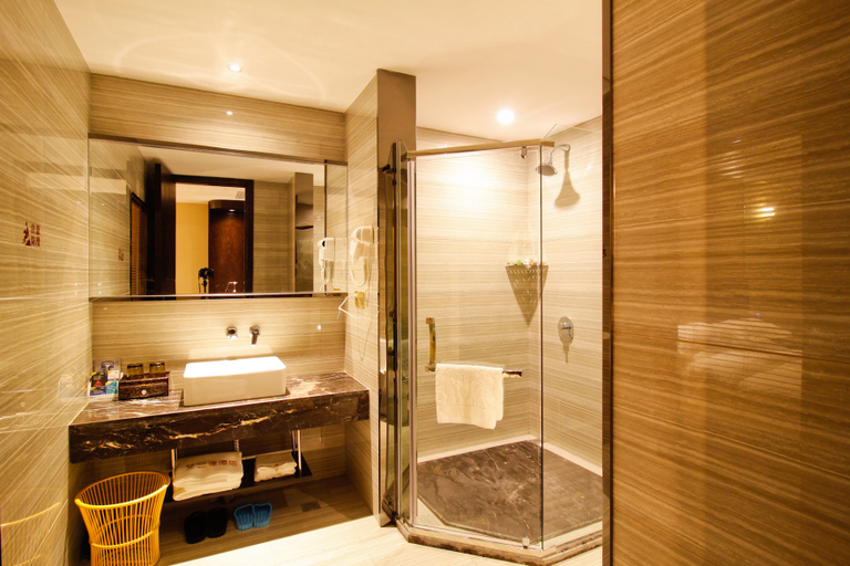 Bathroom 5, Home Inn Baiyun Hotel (Hefei High-speed Railway South Station), Hefei