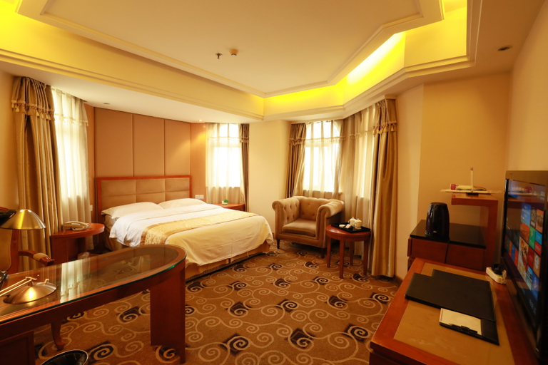 Bedroom 2, Xingang Hotel, Chengdu