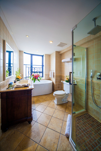 Bathroom, Qiandao Lake Lijing Resort Hotel (Central Lake District), Hangzhou