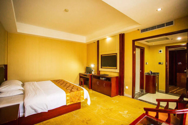 Bedroom 2, Lijing Business Hotel, Yulin