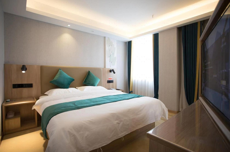 Bedroom 4, グリーンツリースマートチョイスホテル(ウン城商貿城)(格林豪泰智选酒店(郓城商贸城店)), Heze