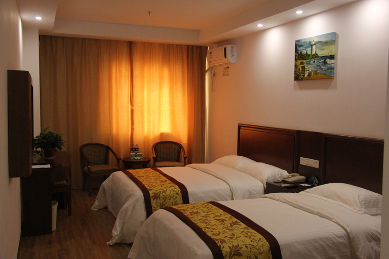 Bedroom 2, GreenTree Inn (Changshu Wanda Plaza Branch), Suzhou