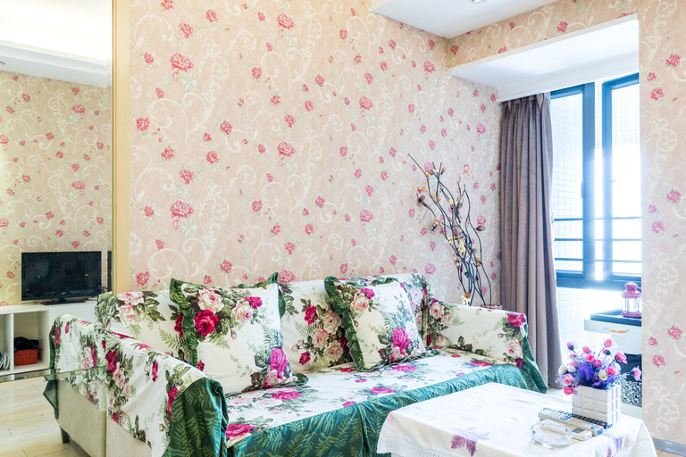 Bedroom, Shenzhen Love Bird Apartment (Huangbeiling Branch), Shenzhen