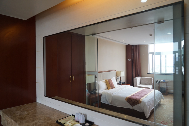Bedroom, Jin Yin Wan Business Hotel, Shanwei
