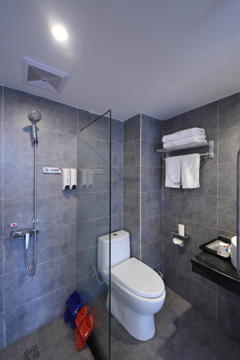 Bathroom, Jichu Hotel, Changsha