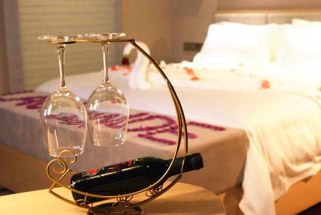 Bedroom, ラベンダーホテル(）, Beijing