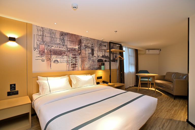 Bedroom 2, City Comfort Inn Kunming Railway Station, Kunming