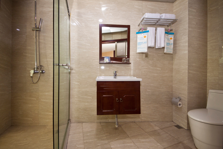 Bathroom 2, Sakesi Hotel, Wenzhou