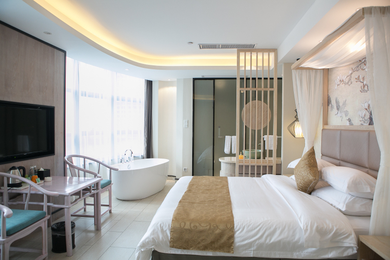 Bedroom, Shaoxing Luyue Diary Hotel, Shaoxing