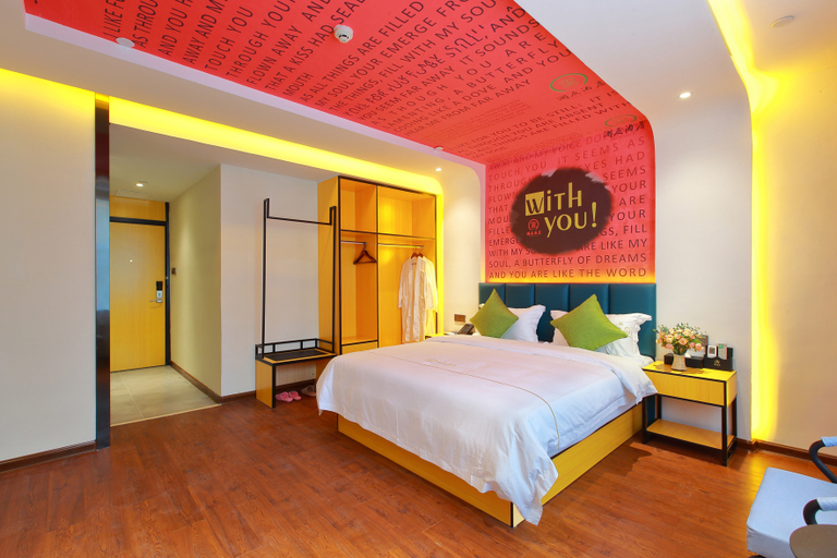 Bedroom, Liuzhou Lanting Hotel (Wanda Store in The city), Liuzhou