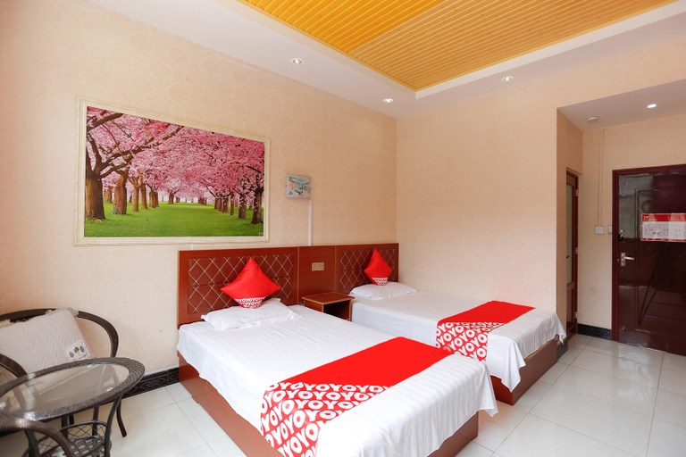Bedroom 2, Longtan grand canyon fulong hotel, Luoyang
