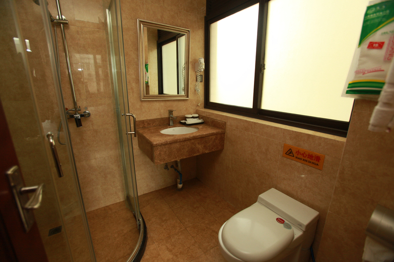 Bathroom 2, Kaixiang Business Hotel, Chengdu