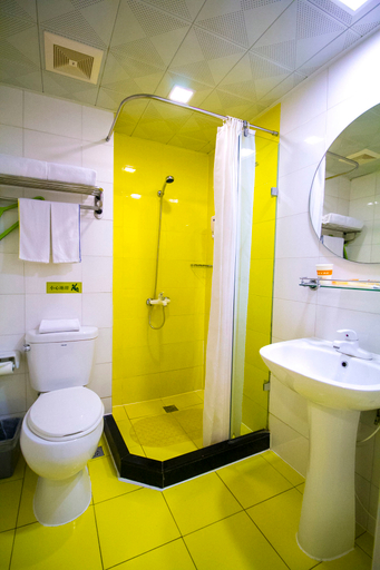 Bathroom 2, ホーム インホテル(), Weifang