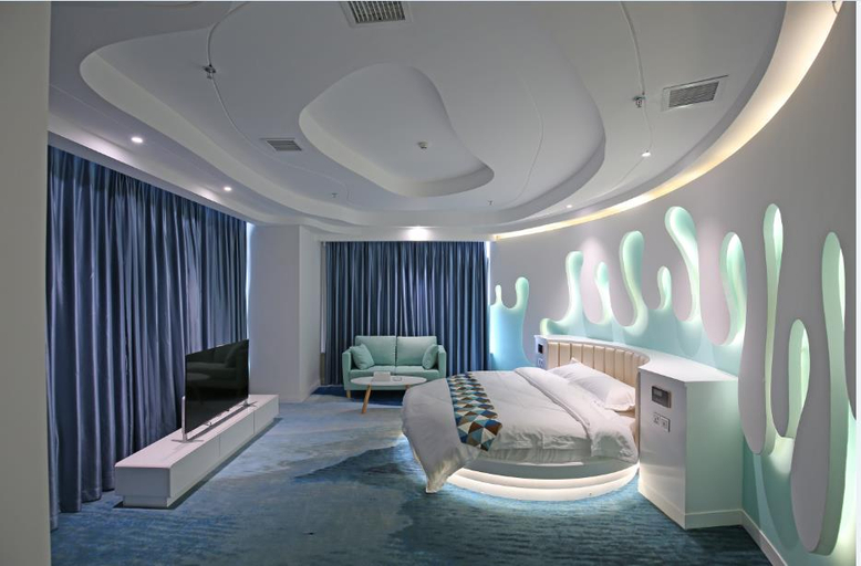 Bedroom 2, Secret Garden Theme Hotel, Chengdu