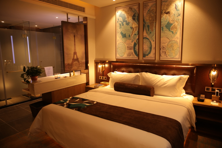 Bedroom 2, James Joyce Coffetel (Dangshan Shangdongcheng), Suzhou