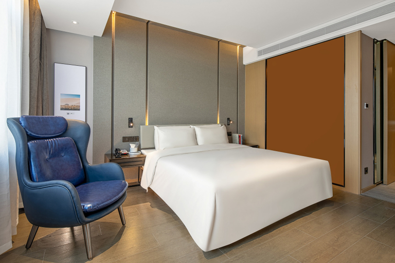 Bedroom 2, Atour Hotel Lanzhou High-speed Railway Station Qilihe Bridge, Lanzhou