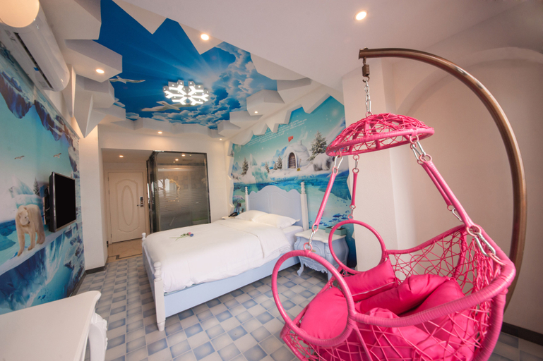 Bedroom 5, Ocean Love Theme Hotel (Longcheng International), Chengdu