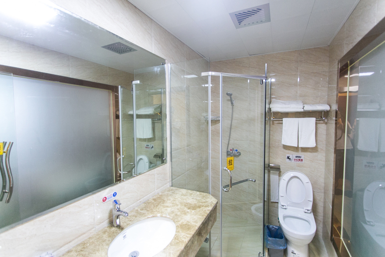 Bathroom 2, Youran Business Hotel Suzhou Wujiang Economic Development Zone, Suzhou