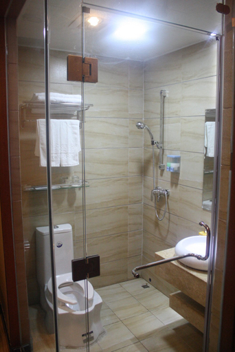 Bathroom 3, Ducheng Hotel (Guangzhou Huangpu Development Zone Xiayuan Subway Station), Guangzhou